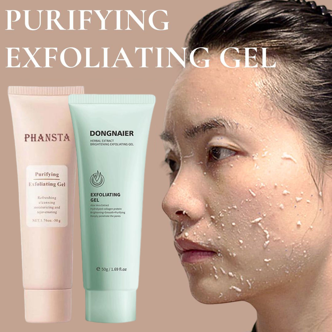 Skincare Herbal - Brightening Exfoliating Gel,Herbal Extract Facial Cleansing
