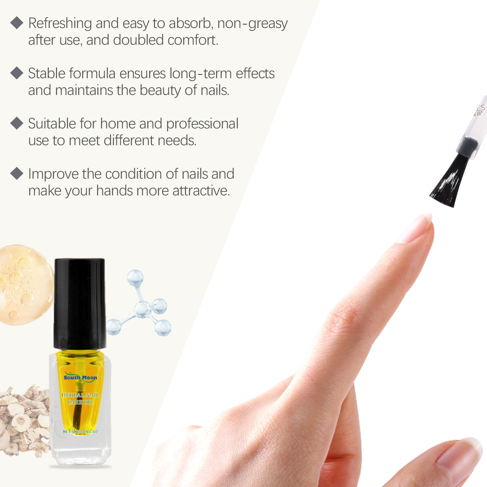 South Moon Herbal Nail Oil Sof - Skincare Herbal review and price