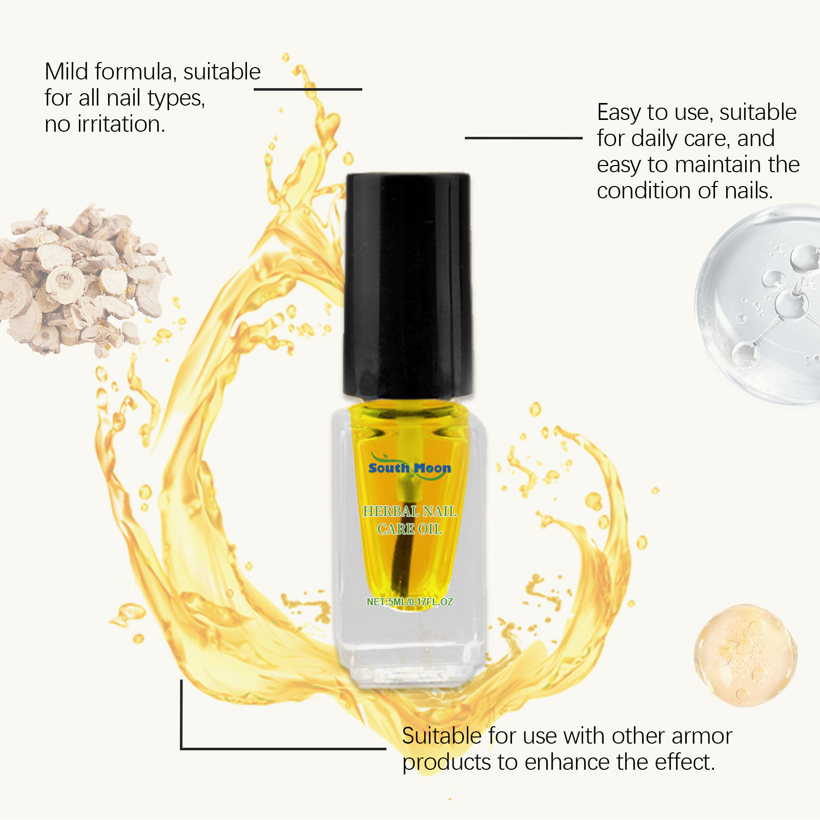 South Moon Herbal Nail Oil Sof - Skincare Herbal review and price