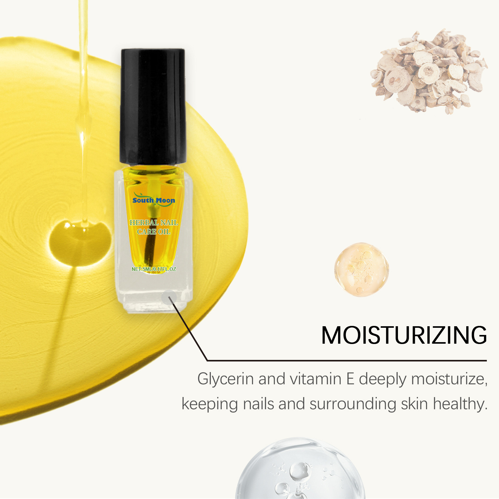 South Moon Herbal Nail Oil Sof - Skincare Herbal review and price