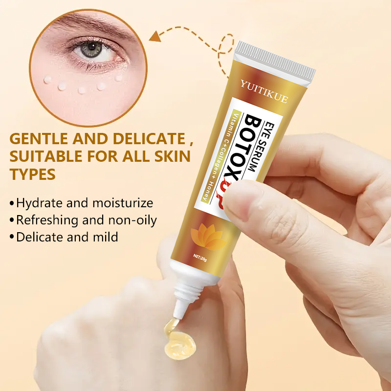 YUITIKUE Vitamin C & Collagen  - Caffeine Eye Serum review and price