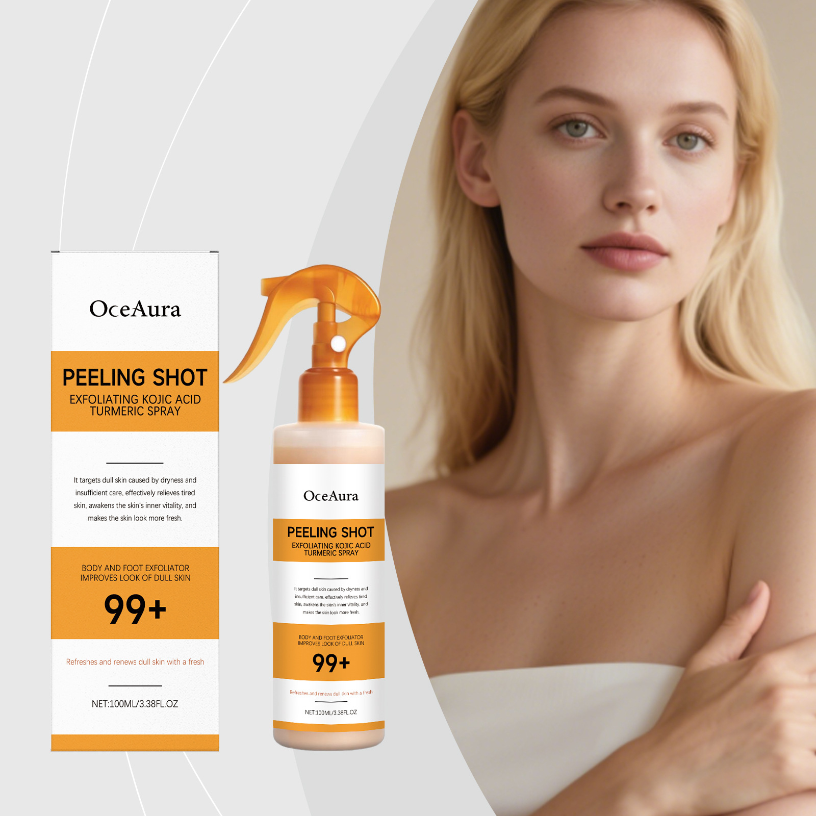Kojic Acid Turmeric Spray Dead - Skincare Glow Glowing review and price