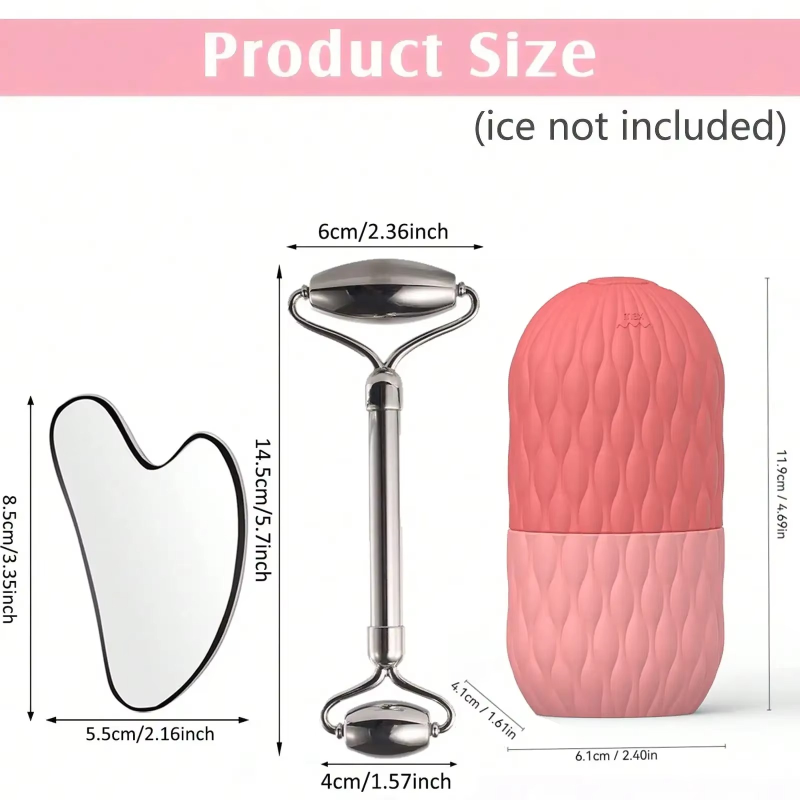 Ice Roller & Stainless Steel G - Skincare Glow Glowing review and price